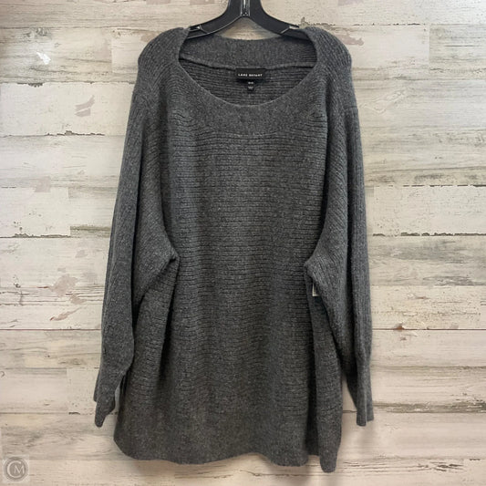 Sweater By Lane Bryant In Grey, Size: 4x