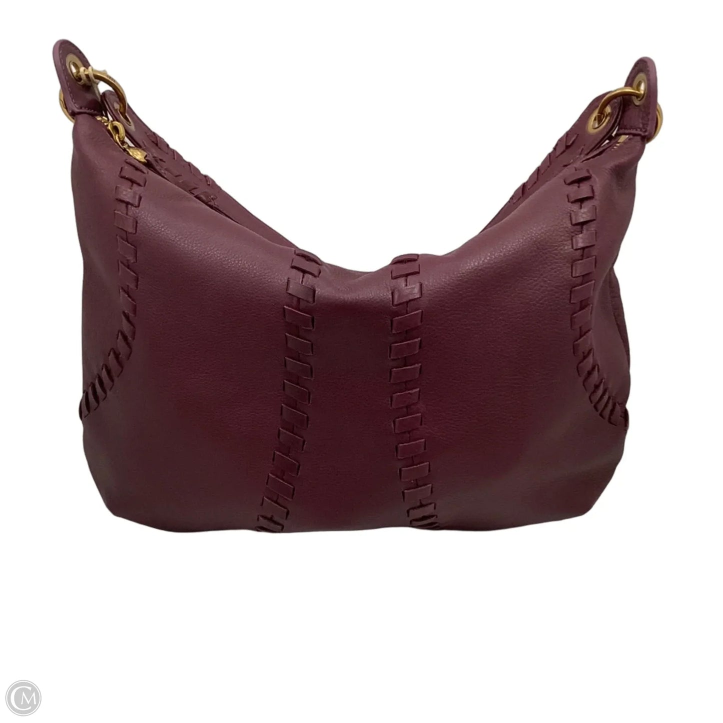 Handbag Leather By Hobo Intl, Size: Large