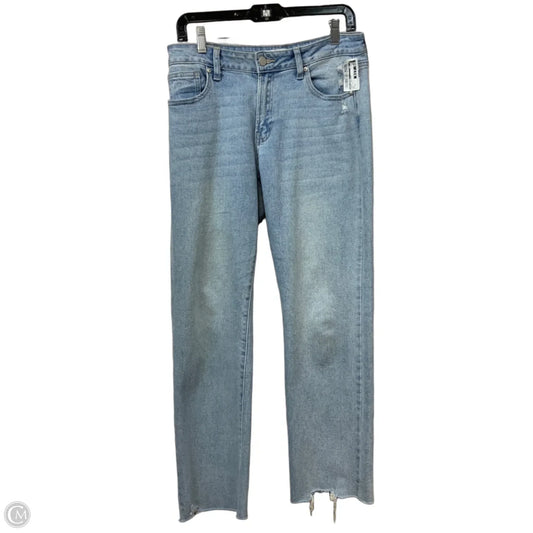 Jeans Straight By Just Black Denim In Blue Denim, Size: 8