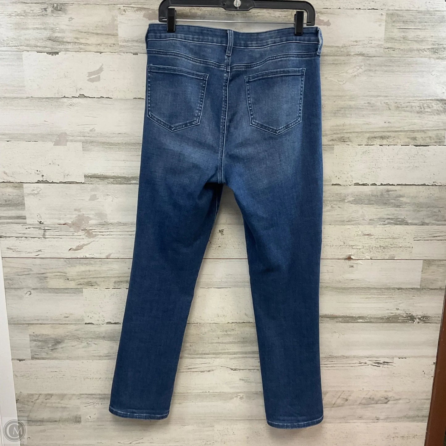 Jeans Straight By Not Your Daughters Jeans In Blue Denim, Size: 10