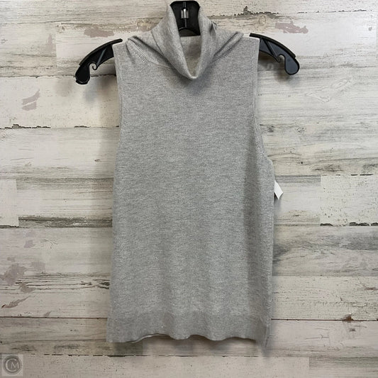 Top Sleeveless By Banana Republic In Grey, Size: S
