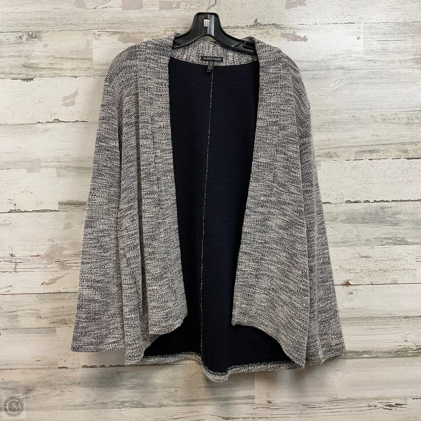Jacket Other By Eileen Fisher In Grey, Size: M