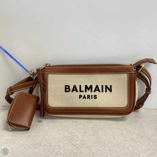 Crossbody Luxury Designer By Balmain, Size: Medium