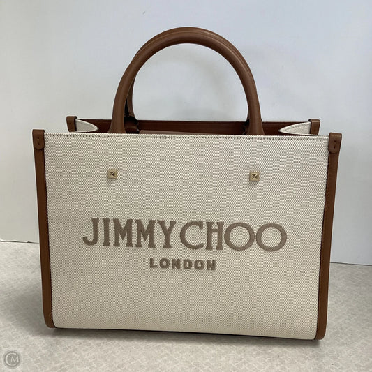 Handbag Luxury Designer By Jimmy Choo, Size: Medium
