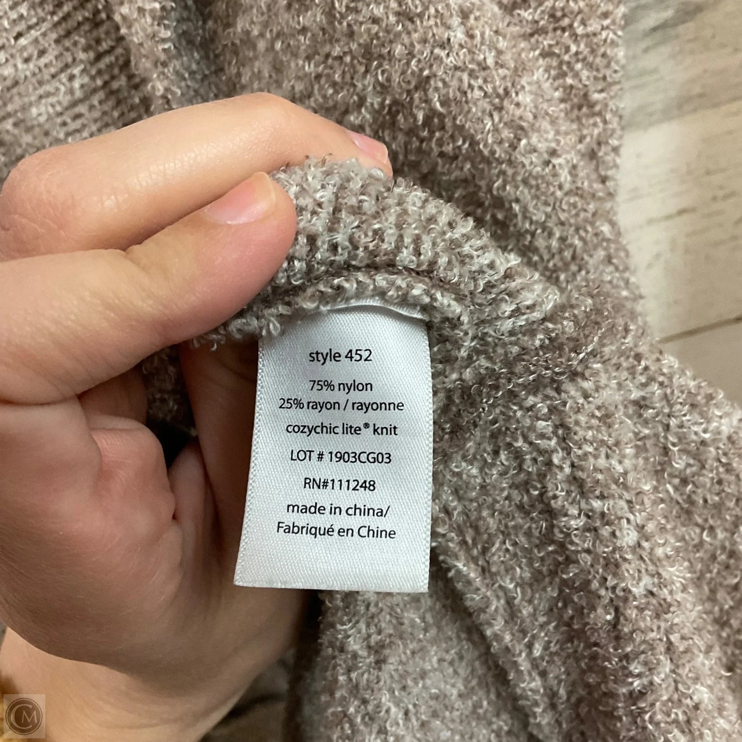 Sweater Cardigan By Barefoot Dreams In Brown, Size: Xs