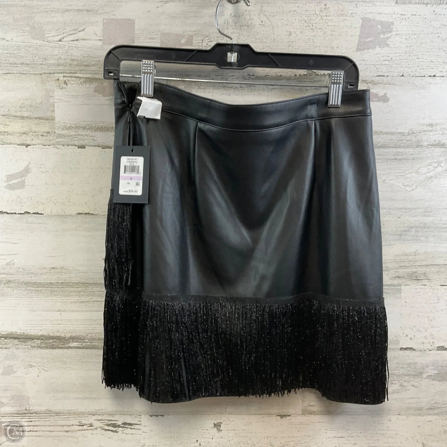 Skirt Mini & Short By Dkny In Black, Size: 6