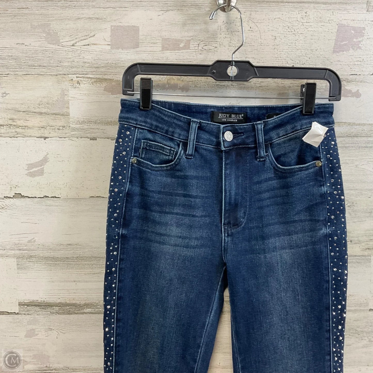 Jeans Flared By Judy Blue In Blue Denim, Size: 2