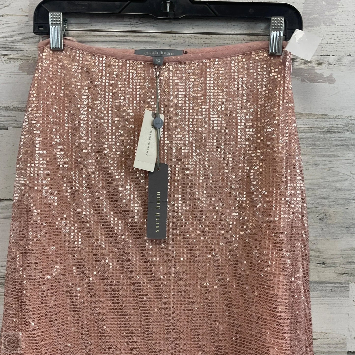 Skirt Midi By Anthropologie In Pink, Size: Xs
