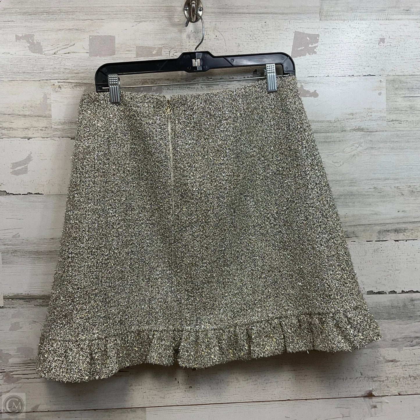 Skirt Designer By Kate Spade In Gold, Size: 14