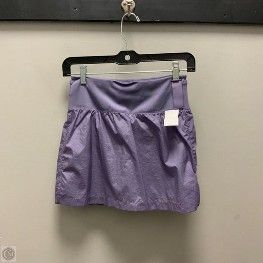 Athletic Skort By Nike In Purple, Size: Xs