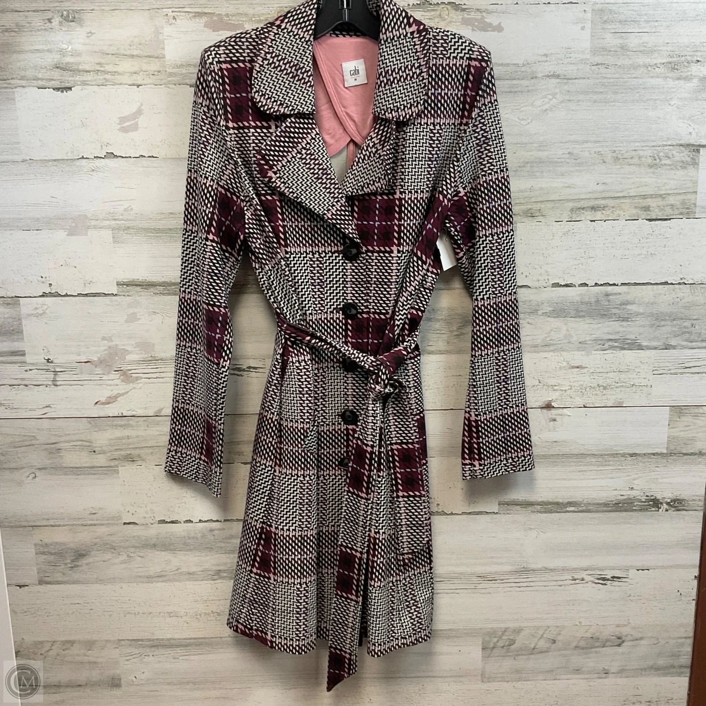 Coat Other By Cabi In Purple, Size: M