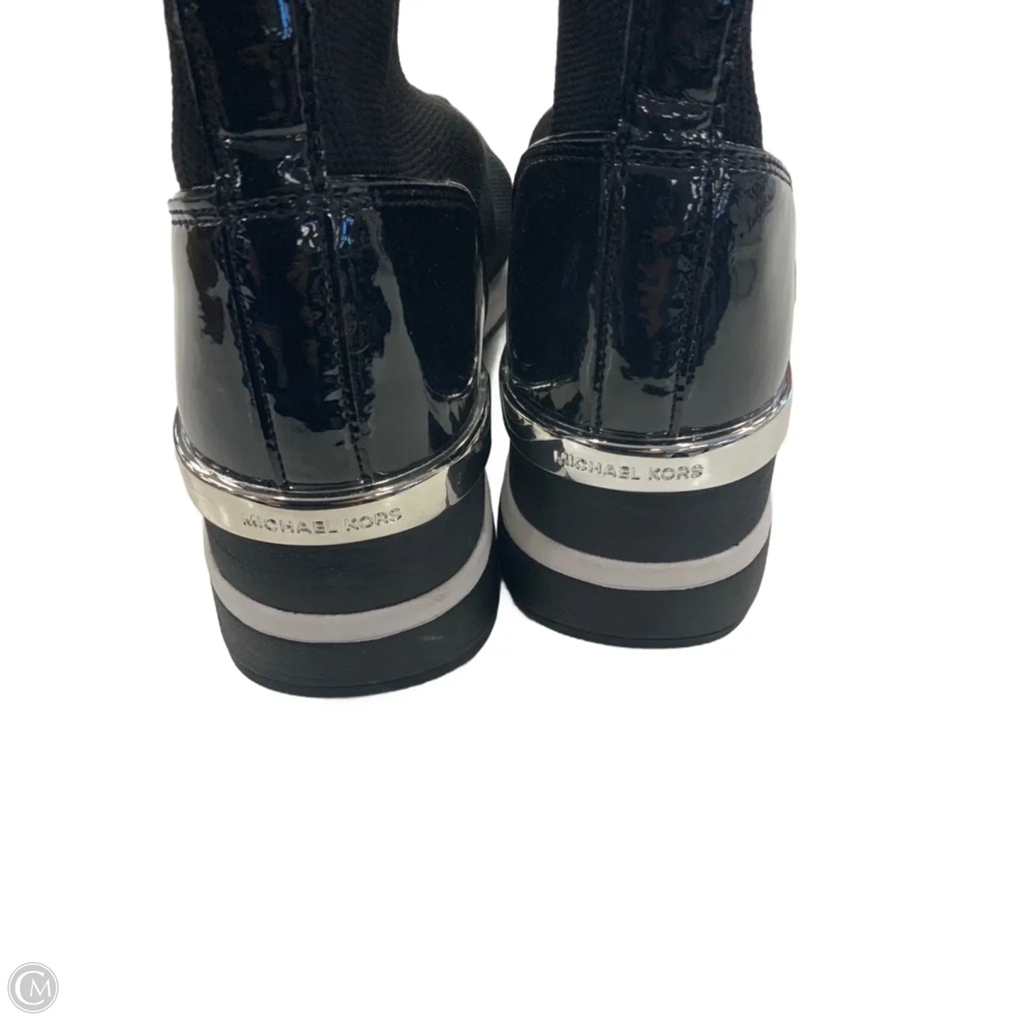 Boots Ankle Heels By Michael By Michael Kors In Black, Size: 10