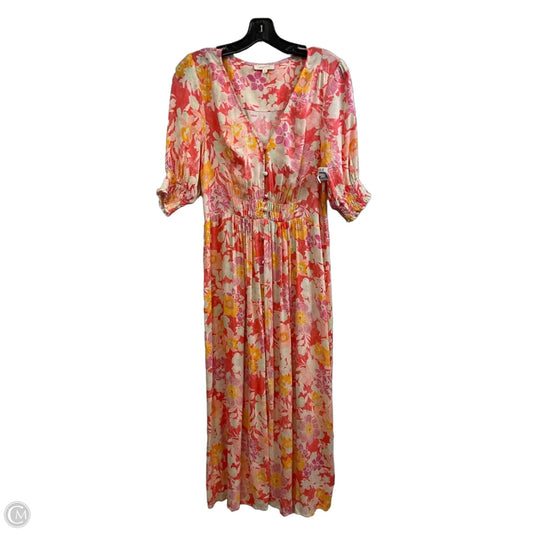 Dress Casual Maxi By Mystree In Orange & Pink, Size: S