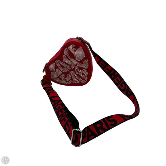 Crossbody Designer By Karl Lagerfeld, Size: Small
