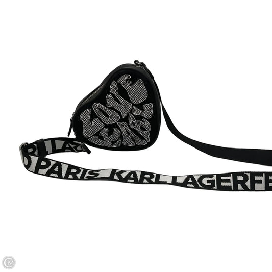 Crossbody Designer By Karl Lagerfeld, Size: Small