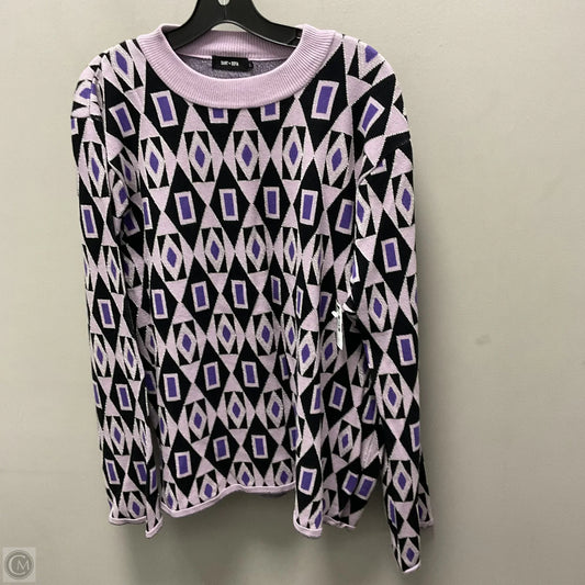 Sweater By SAINT + SOFIA In Purple, Size: Xl