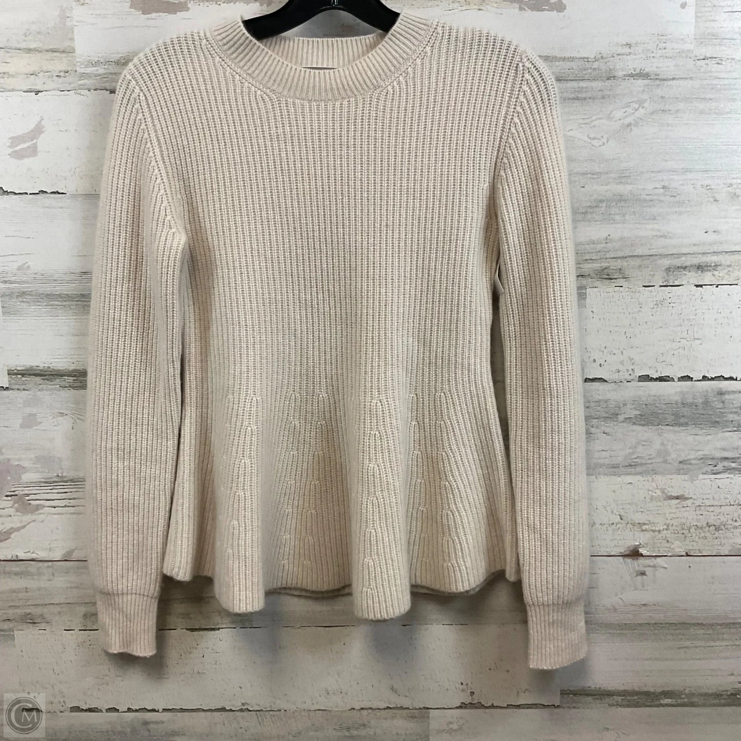 Sweater Cashmere By Nordstrom In Tan, Size: Xs