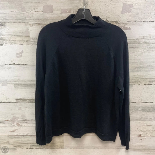 Top Long Sleeve By Eileen Fisher In Black, Size: S