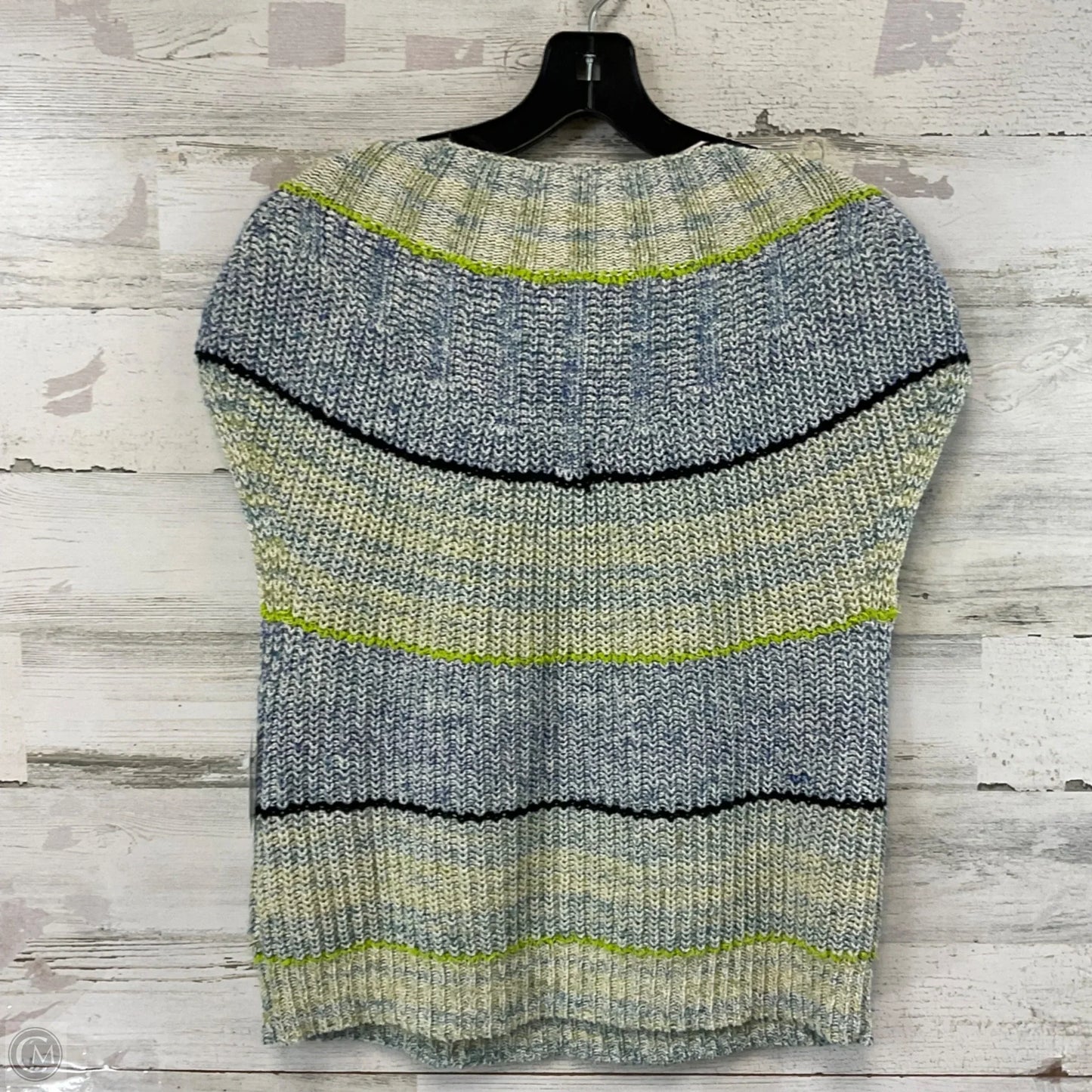 Sweater Short Sleeve By Daily Practice By Anthropologie In Green, Size: Xs