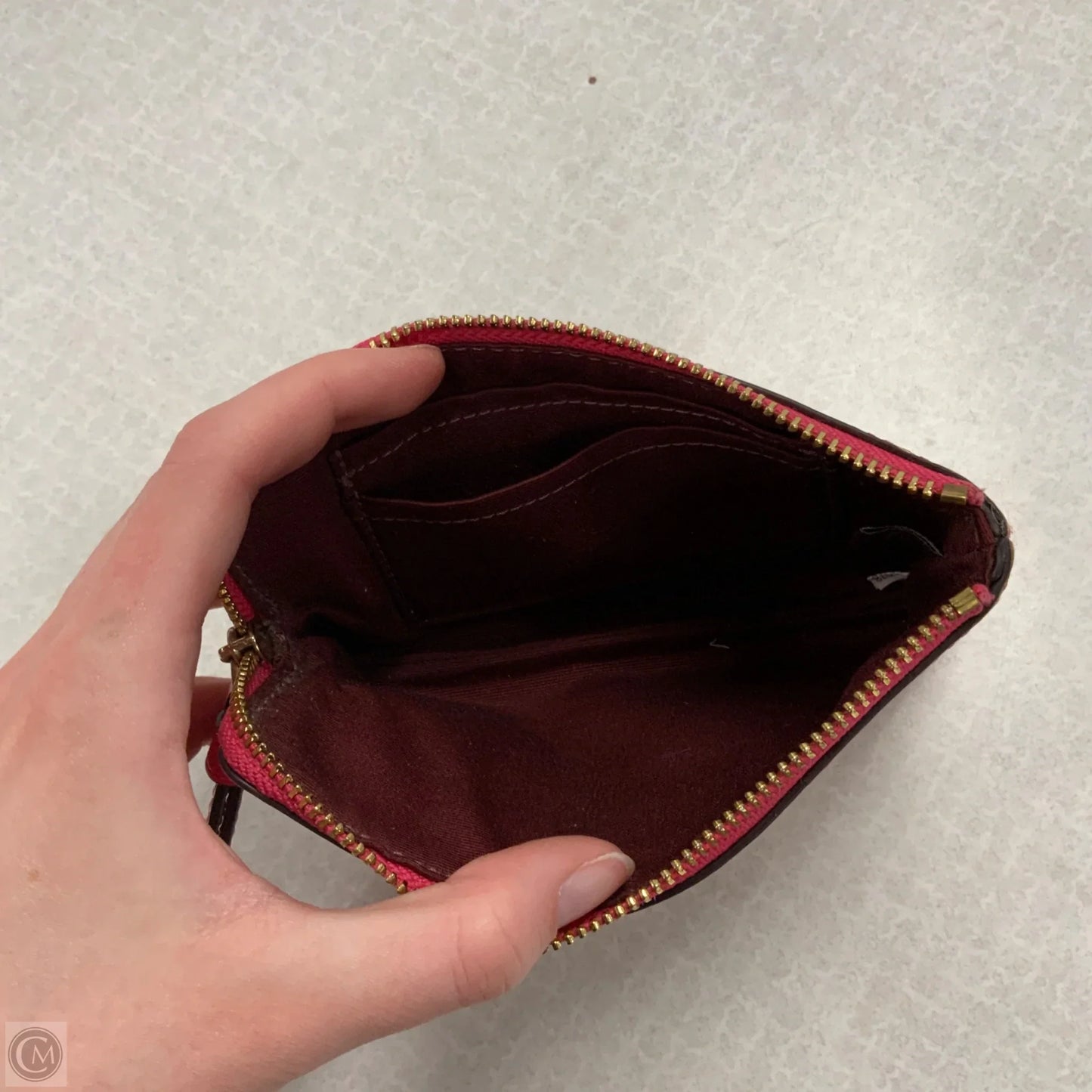 Wristlet Designer By Coach, Size: Small