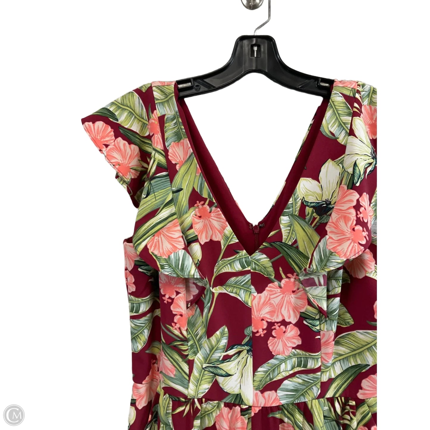 Jumpsuit By Ann Taylor In Red, Size: S