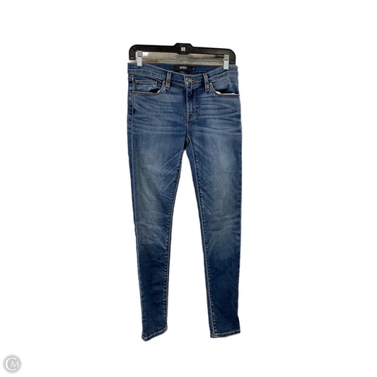Jeans Skinny By Hudson In Blue Denim, Size: 4