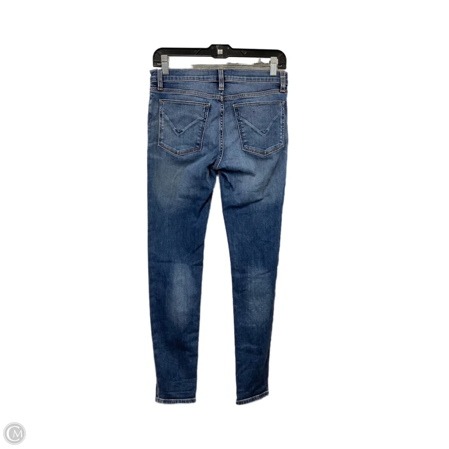 Jeans Skinny By Hudson In Blue Denim, Size: 4