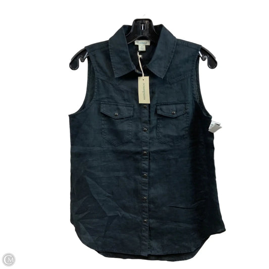 Blouse Sleeveless By Sundance In Black, Size: Xs