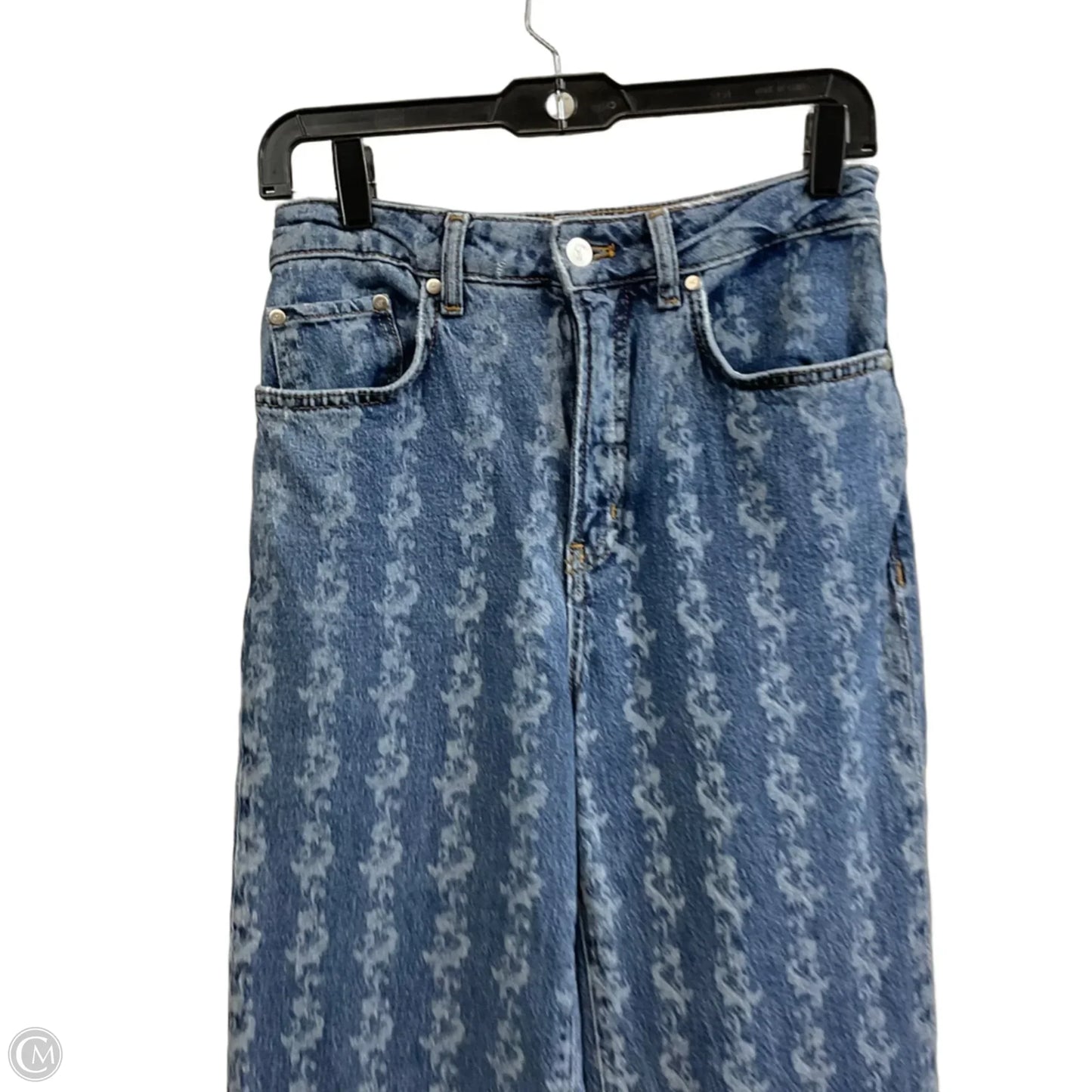 Jeans Wide Leg By Pilcro In Blue Denim, Size: 2