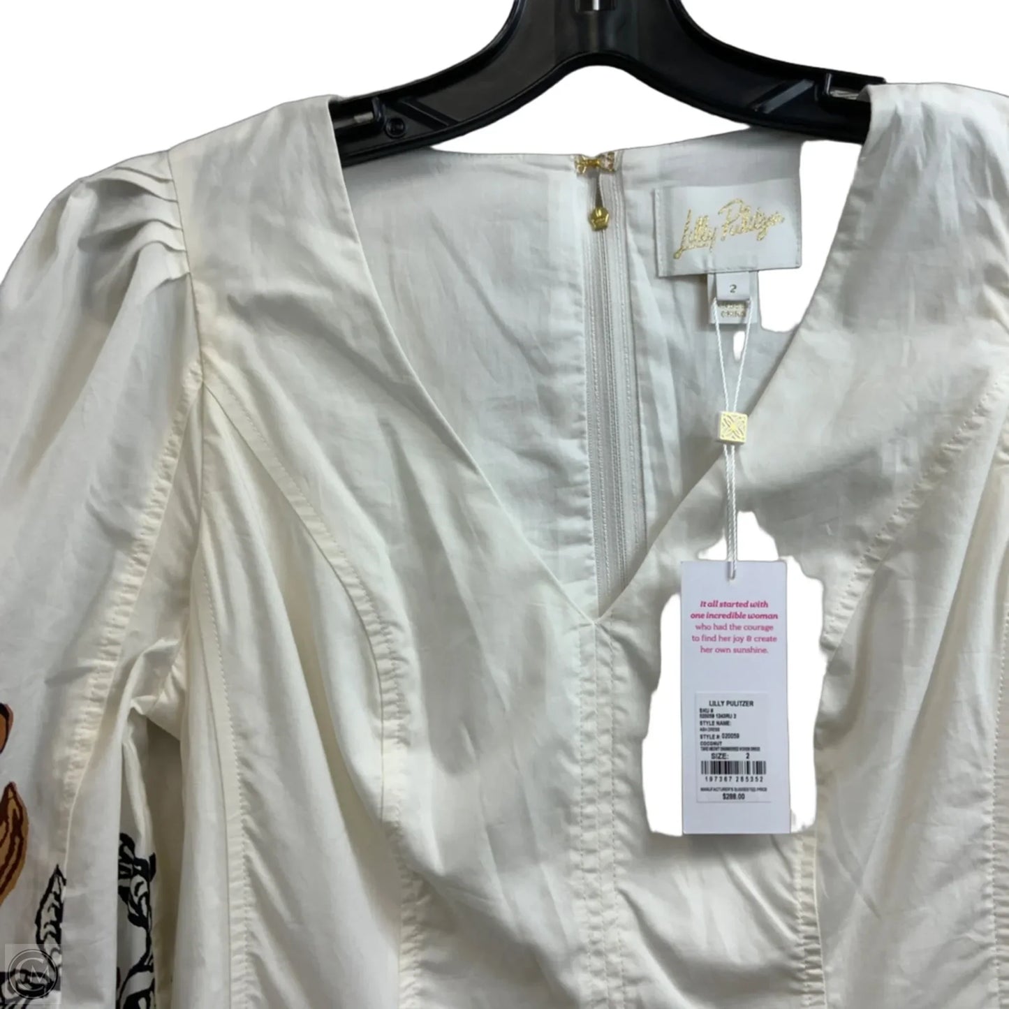 Dress Casual Short By Lilly Pulitzer In White, Size: Xs