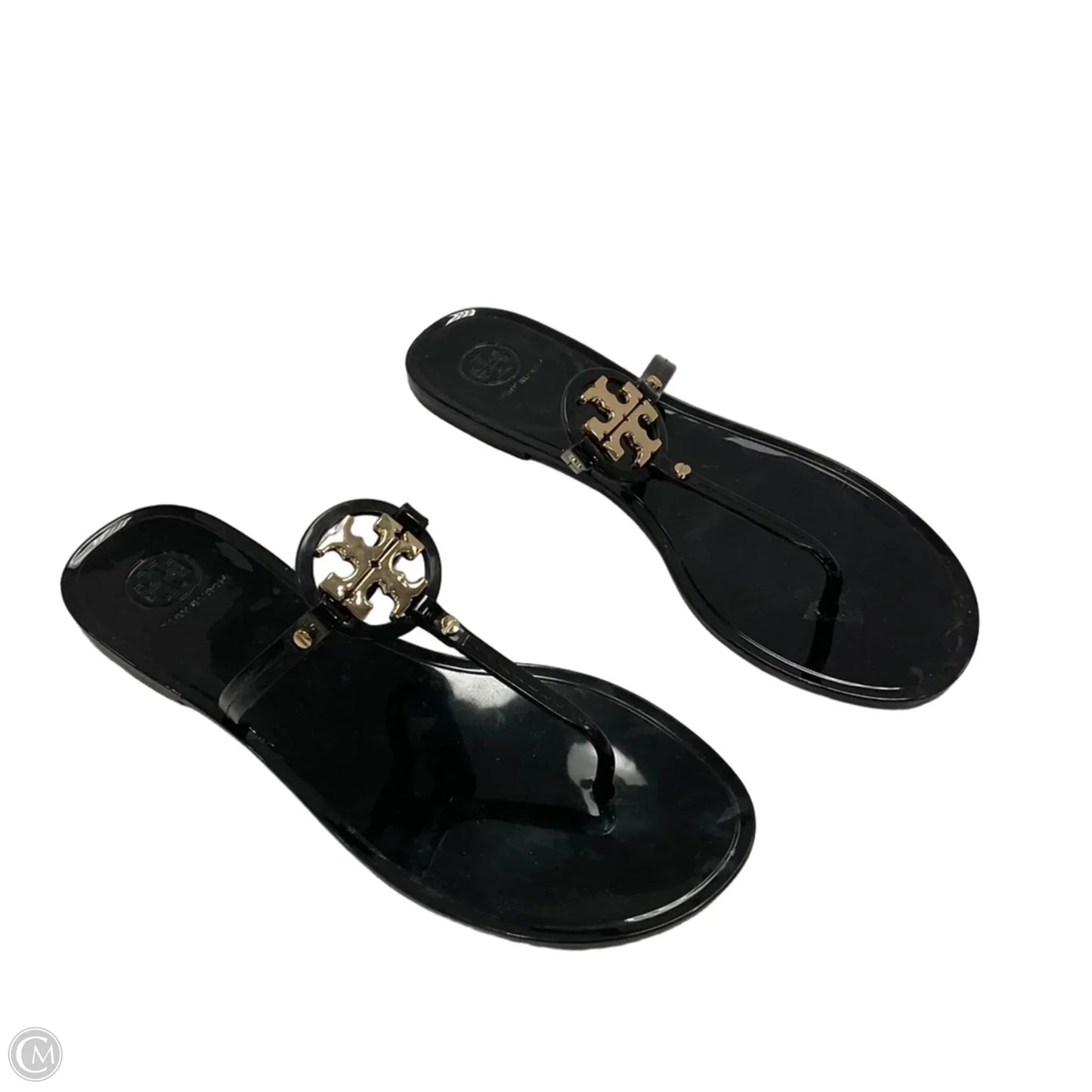 Sandals Designer By Tory Burch In Black, Size: 9