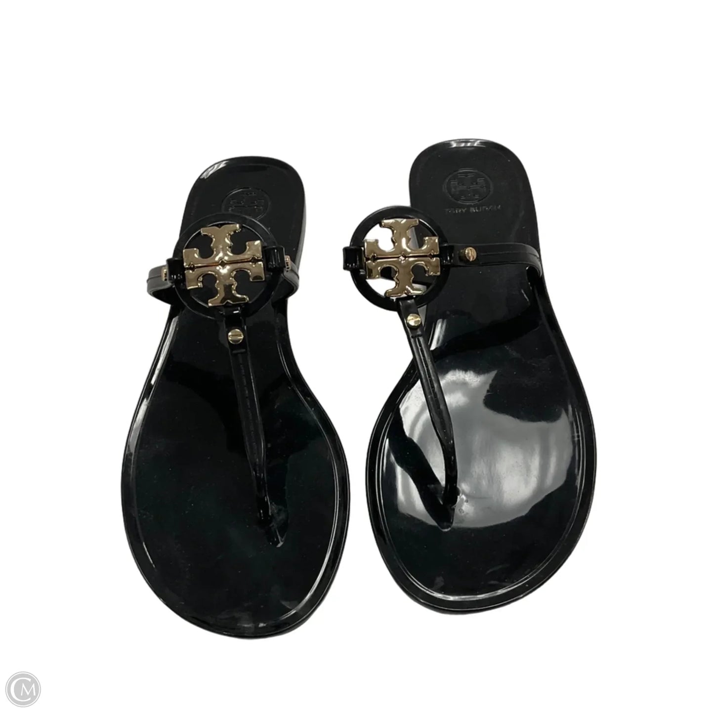 Sandals Designer By Tory Burch In Black, Size: 9