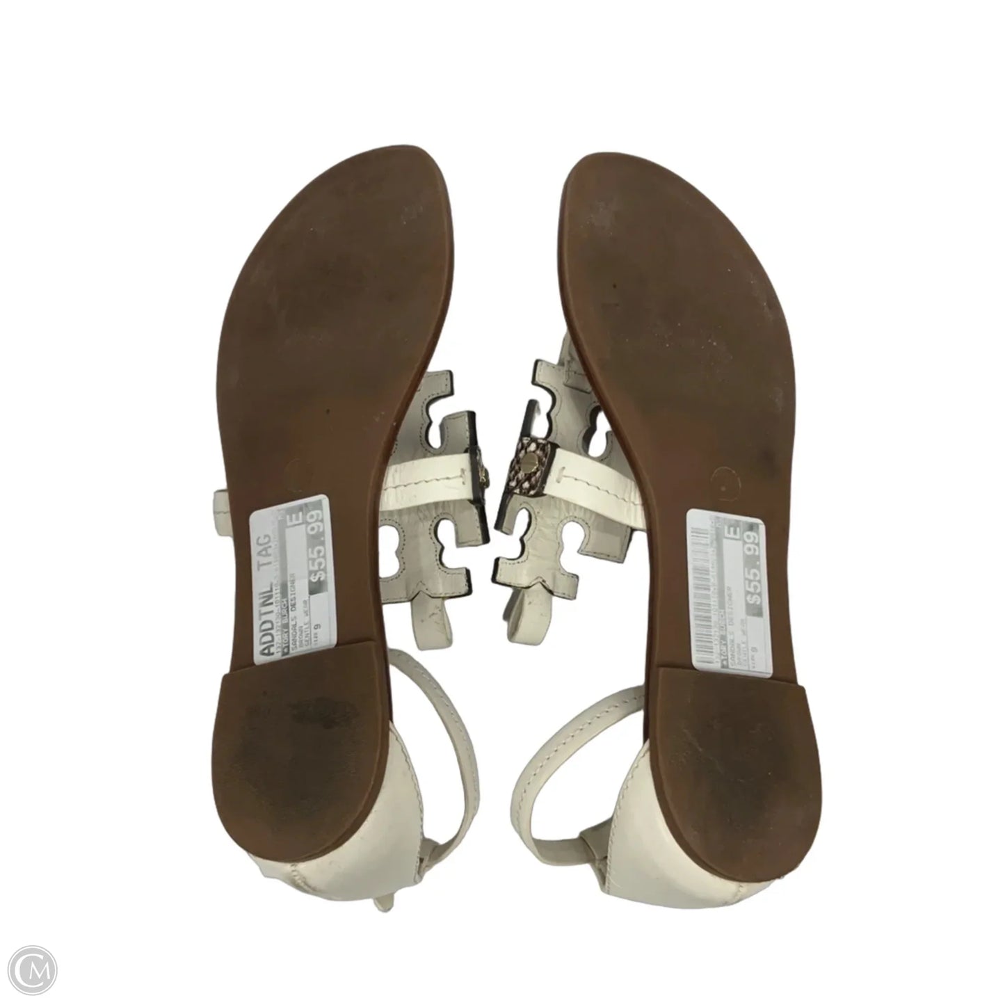 Sandals Designer By Tory Burch In Brown, Size: 9