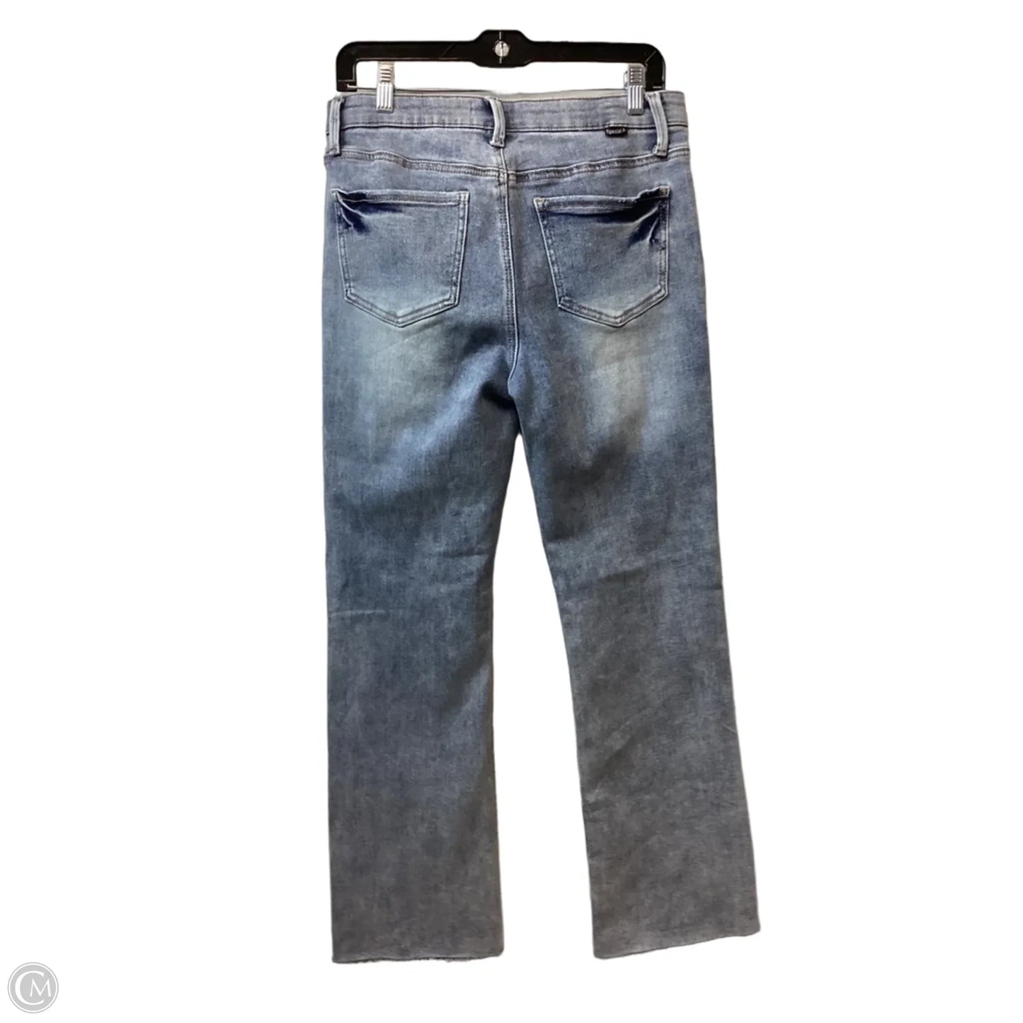 Jeans Wide Leg By Special A In Blue Denim, Size: 12