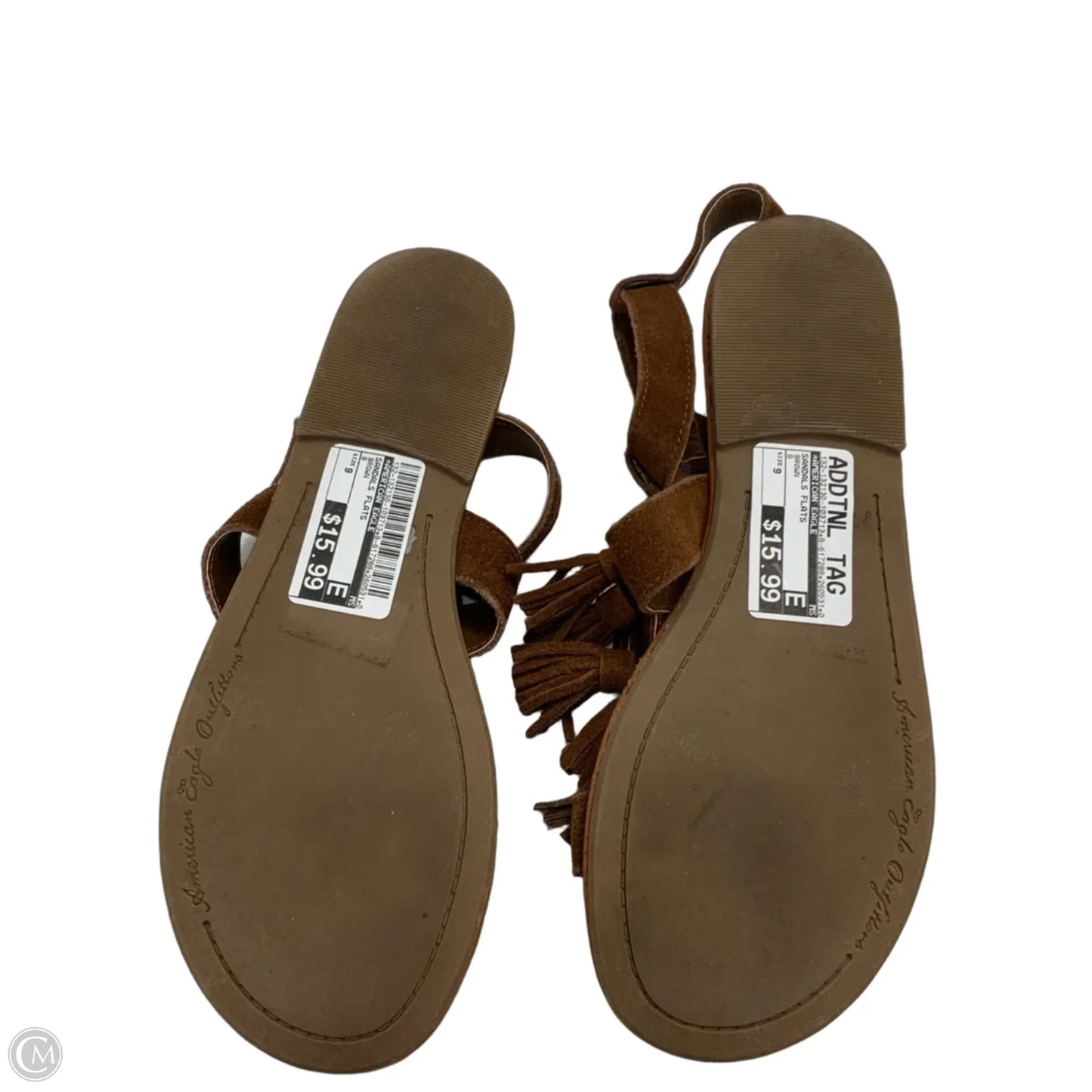 Sandals Flats By American Eagle In Brown, Size: 9