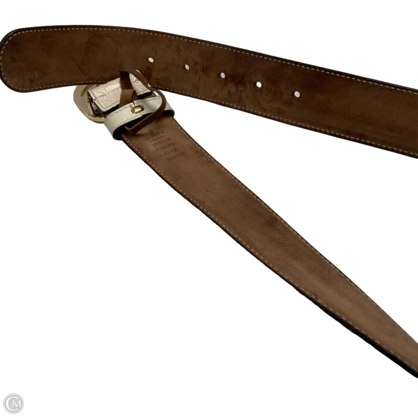 Belt Luxury Designer By Gucci, Size: