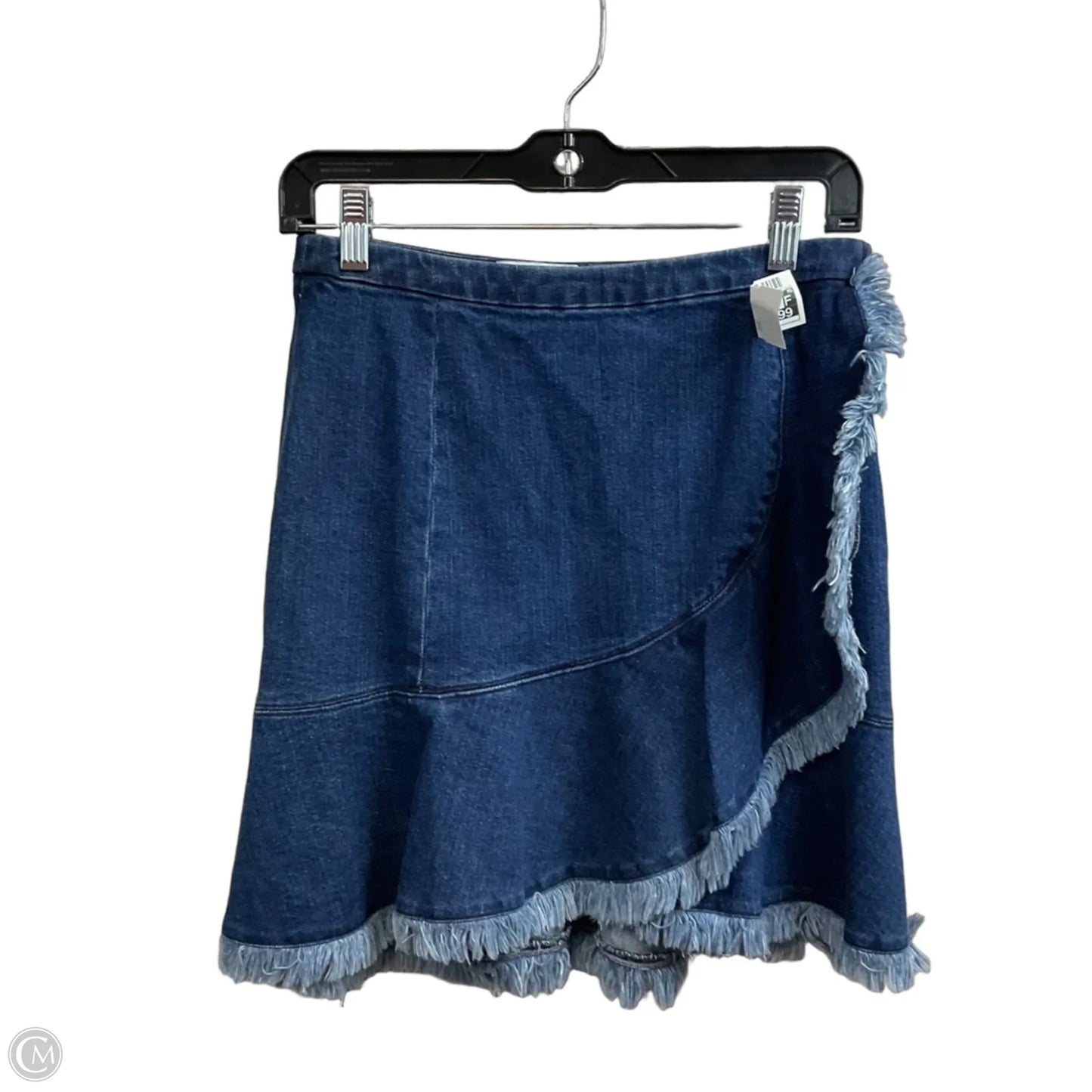 Skirt Mini & Short By TANYA TAYLOR In Blue Denim, Size: 2