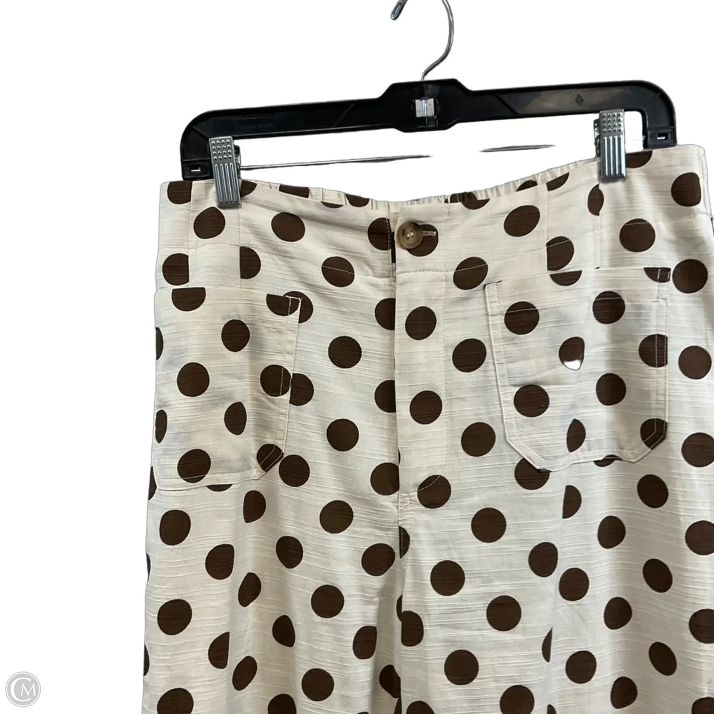 Pants Wide Leg By Jodifl In Cream, Size: L
