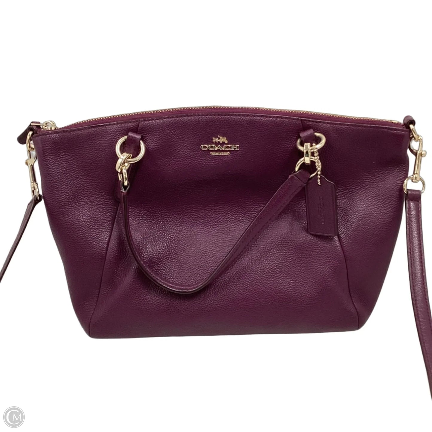 Handbag Designer By Coach, Size: Medium