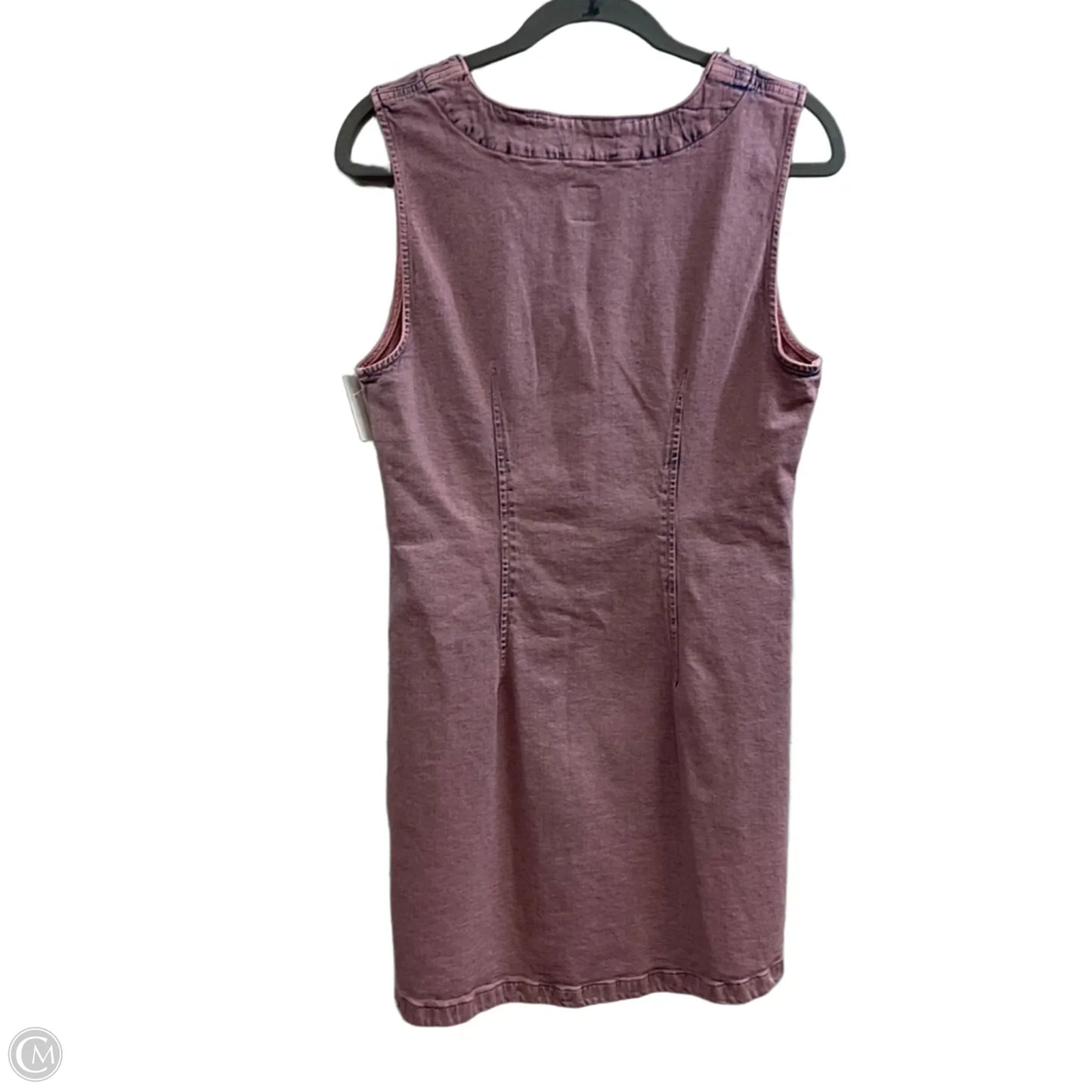 Dress Casual Short By Gap In Pink Denim, Size: M