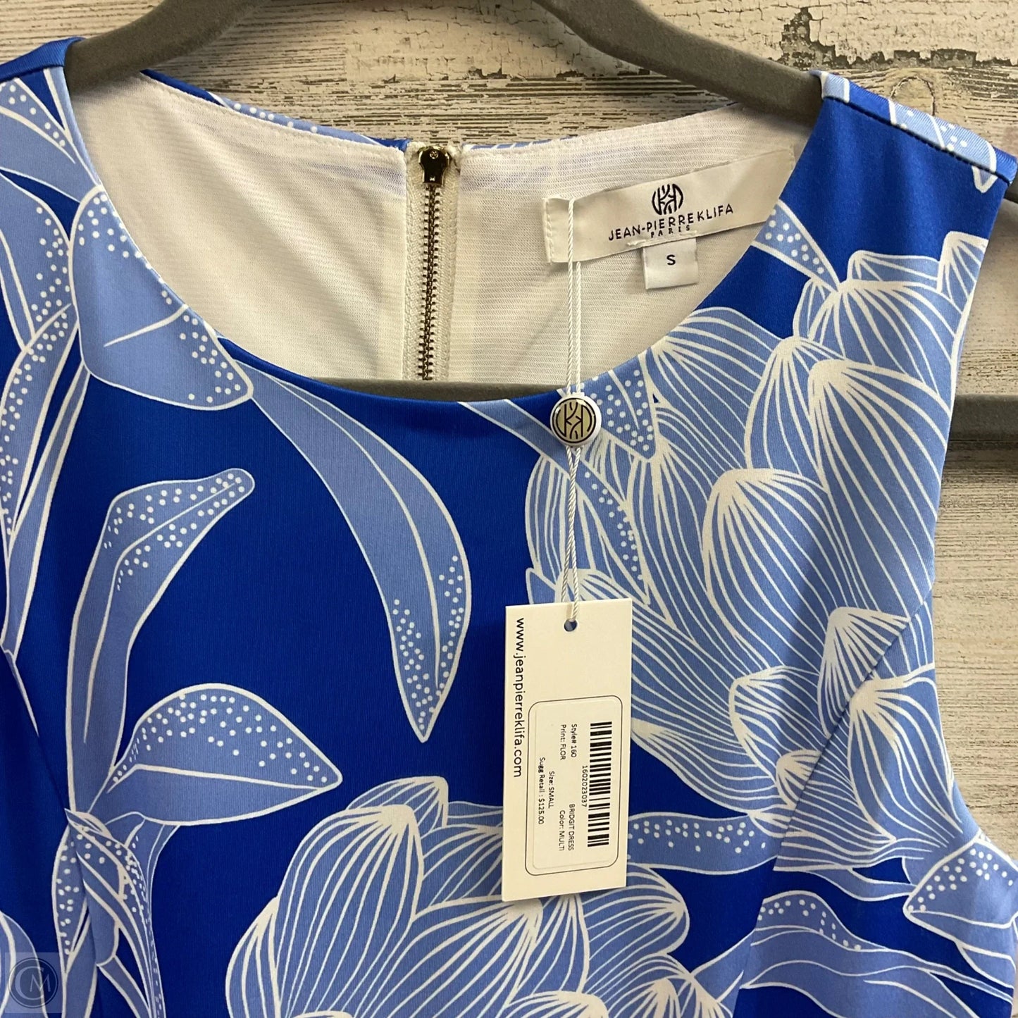 Dress Casual Short By JEAN PIERRE KLIFA In Blue, Size: S