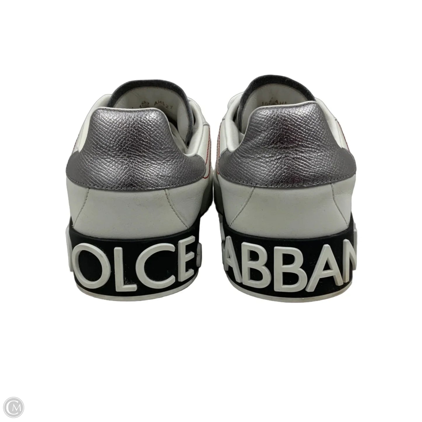 Shoes Luxury Designer By Dolce And Gabbana In White, Size: 9