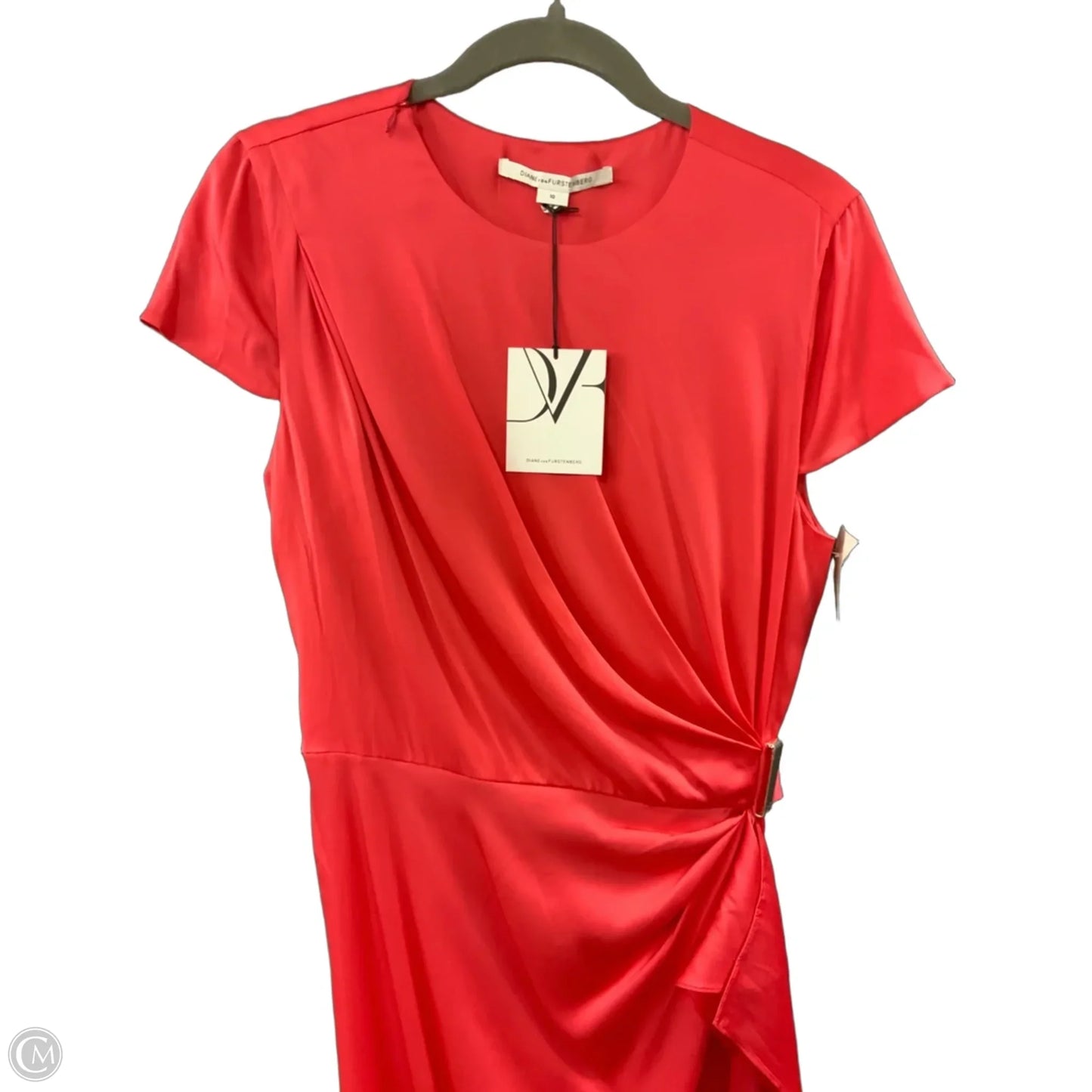 Dress Designer By Diane Von Furstenberg In Pink, Size: M