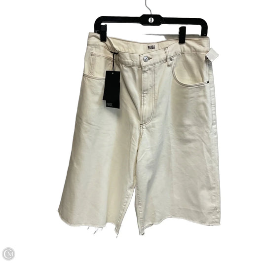 Capris By Paige In Cream Denim, Size: 10