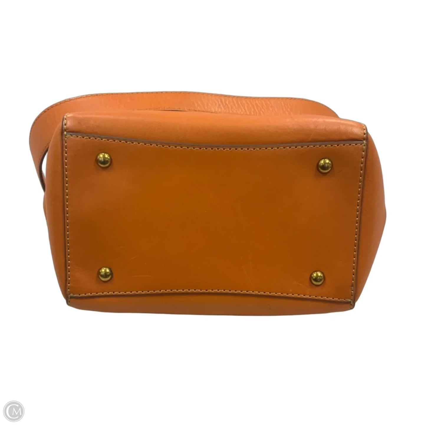 Handbag Leather By Frye, Size: Large