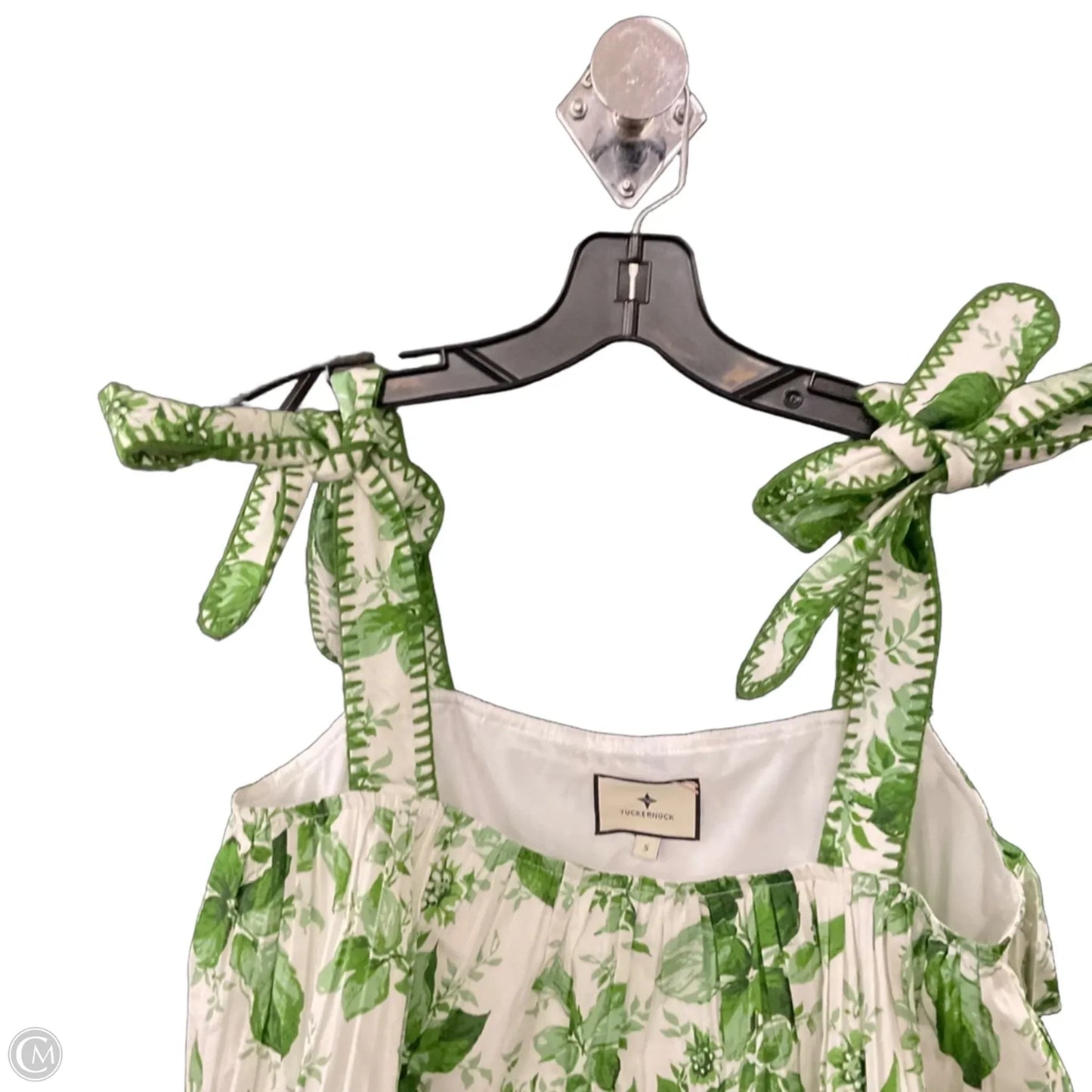 Blouse Sleeveless By Tuckernuck In Green, Size: S