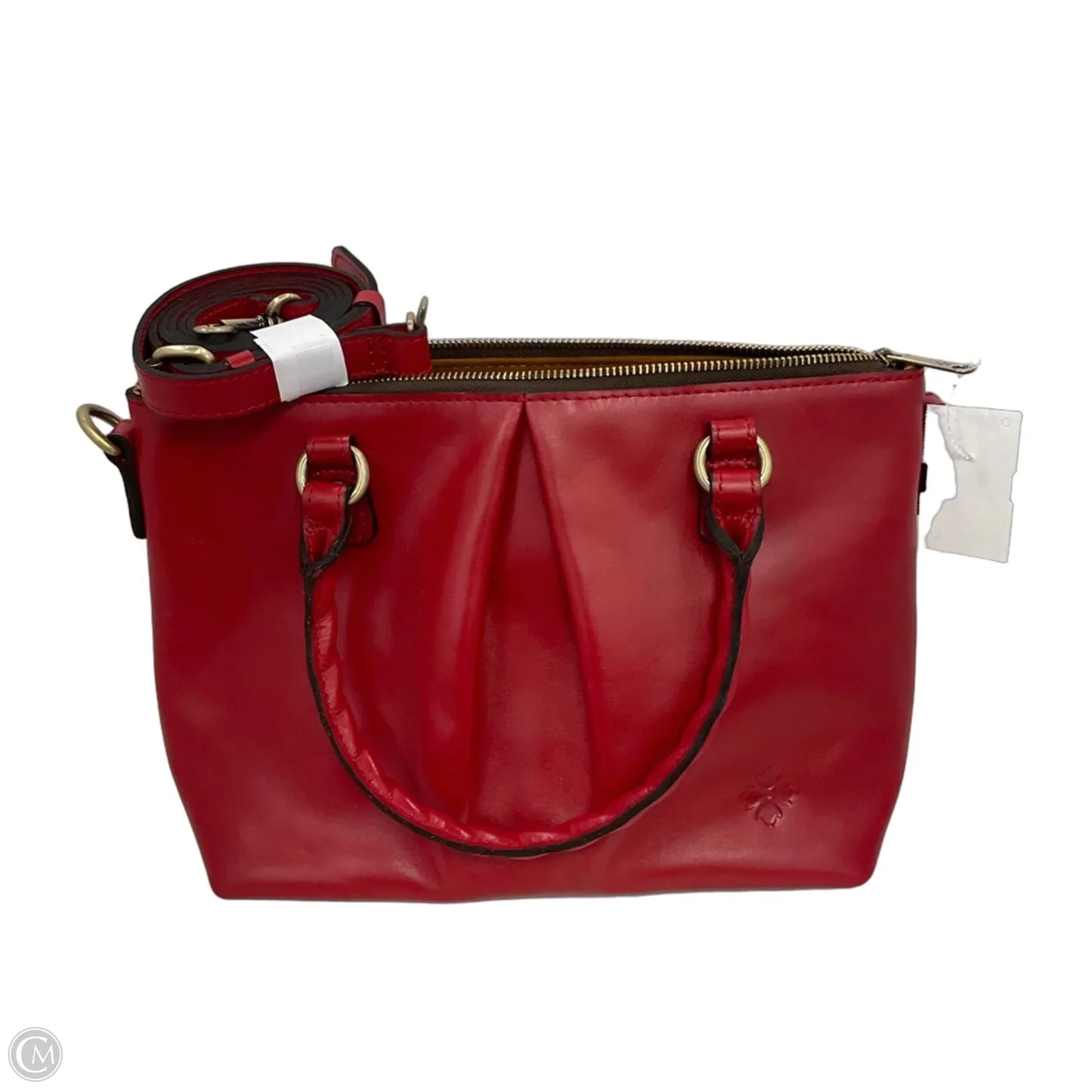 Handbag Leather By Patricia Nash, Size: Medium