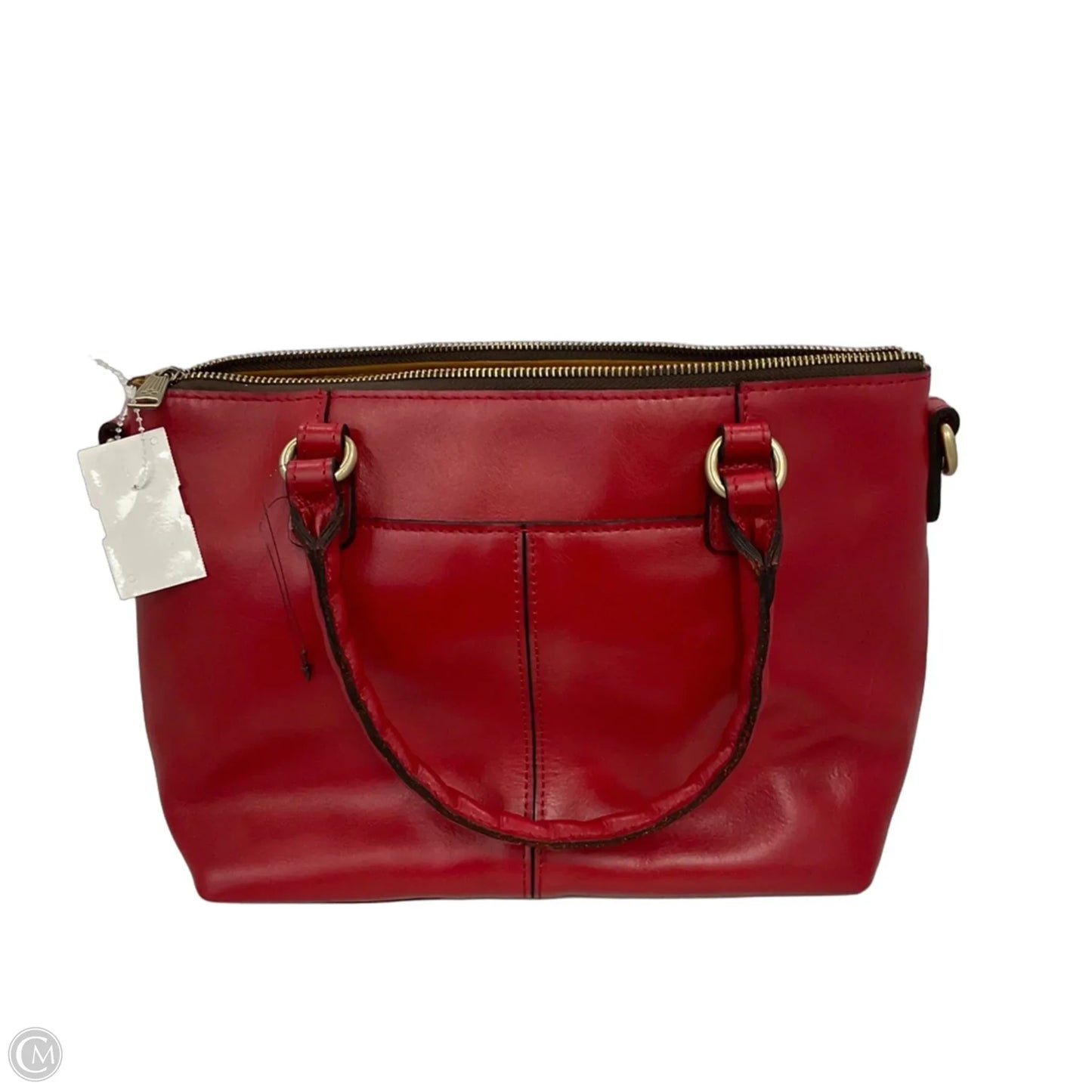Handbag Leather By Patricia Nash, Size: Medium