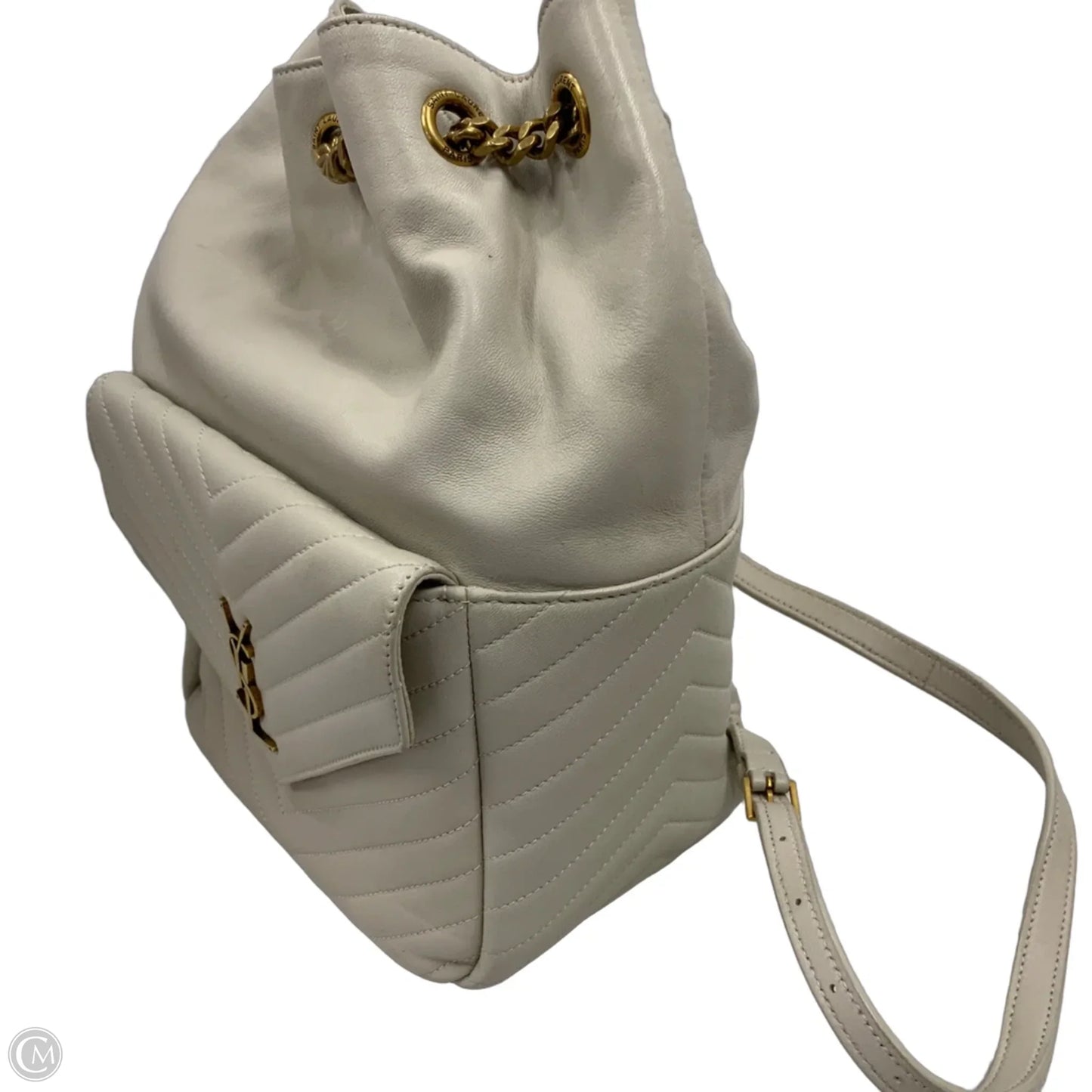 Backpack Luxury Designer By Yves Saint Laurent, Size: Medium