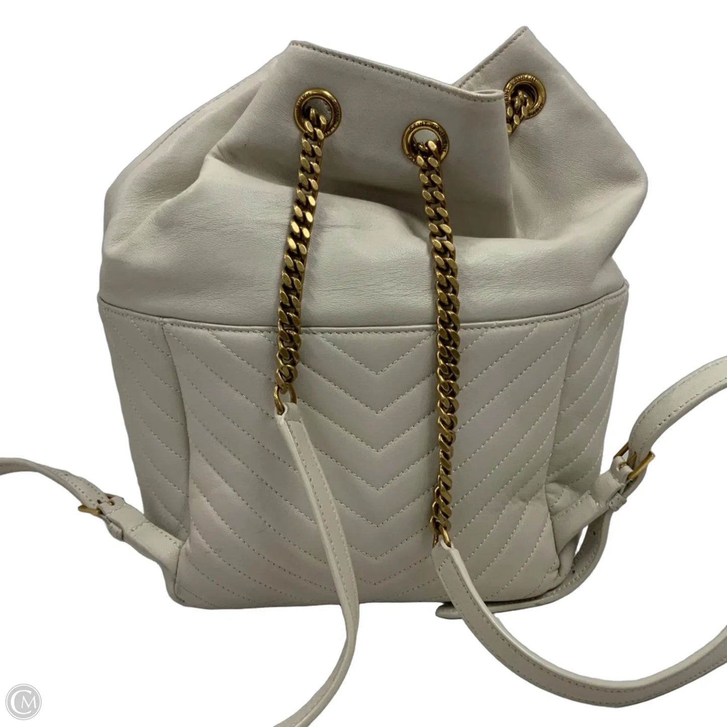 Backpack Luxury Designer By Yves Saint Laurent, Size: Medium